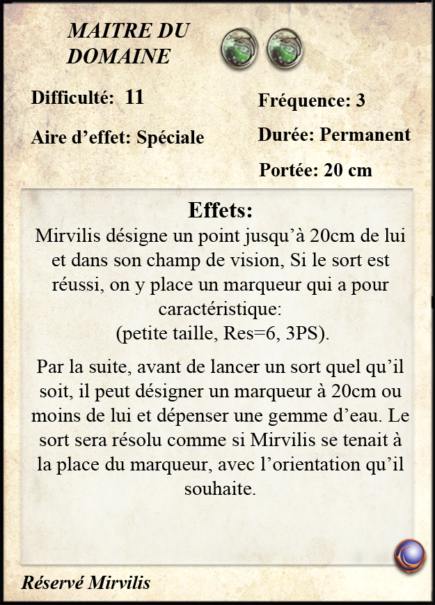 Maître du Domaine